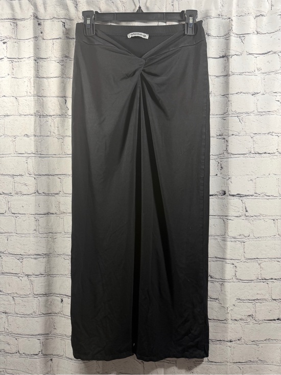 Reformation Dresses & Skirts - Reformation Rylan Black Twist-Front Midi Skirt